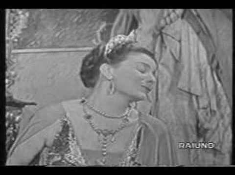 Adriana Lecouvreur Milan 1955 Pobbe  Filacuridi