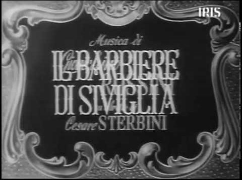 <span>FULL </span>Il barbiere di Siviglia Movie Rome 1946 Tagliavini Gobbi Corradi
