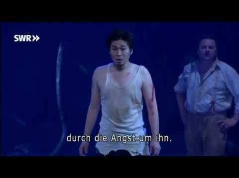 Telemaco L’isola di Circe Schwetzingen 2011 Lee  Zagorski Eichenholz