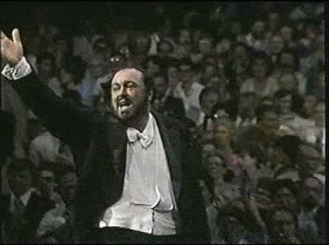 Luciano Pavarotti In Concert at the Madison Square Garden New York 1987 New