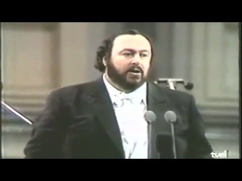 Pavarotti a Pesaro 1986