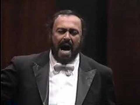 Pavarotti and Levine in Recital Met 1988