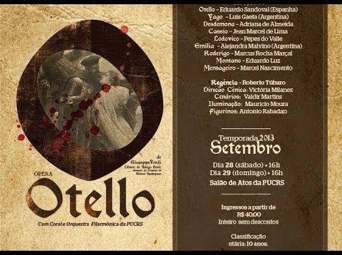 <span>FULL </span>Otello Porto Alegre 2013 Gaeta Sandoval Almeida