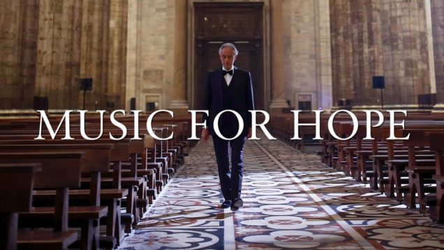 <span>FULL </span>Andrea Bocelli: Music For Hope – Live From Duomo di Milano 2020