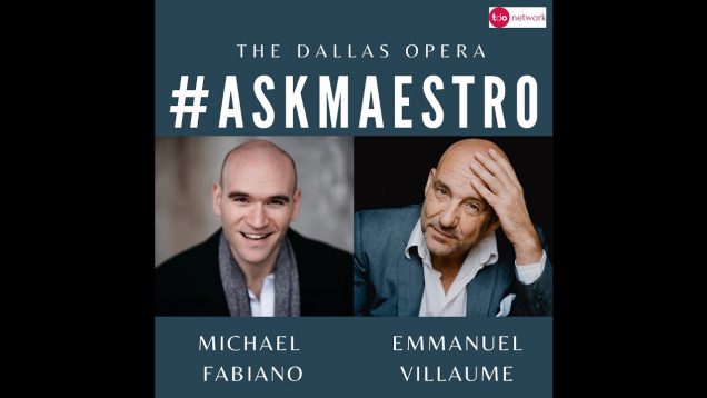 <span>FULL </span>Ask Maestro Dallas & Madrid 2020 Michael Fabiano