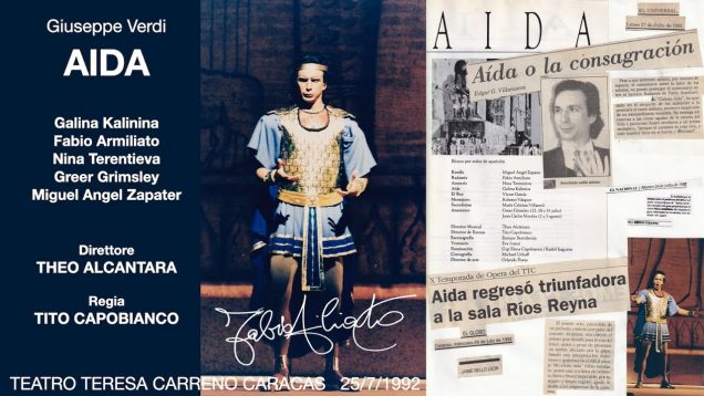 <span>FULL </span>Aida Caracas 1992 Kalinina Armiliato Grimsley Terentieva