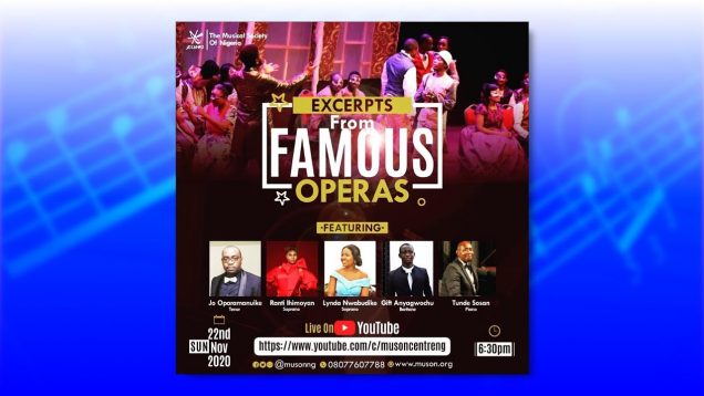 <span>FULL </span>Excerpts from Famous Operas Lagos 2020 Musical Society of Nigeria