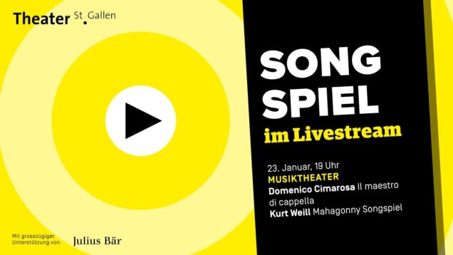 Il maestro di Capella (Cimarosa) & Mahagonny Songspiel (Weill) St.Gallen 2021