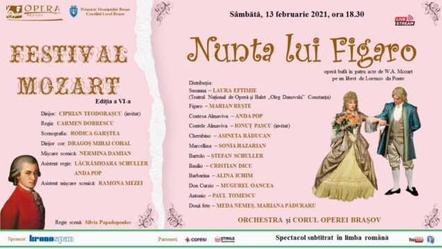 <span>FULL </span>Le nozze di Figaro Brasov 2021 Eftimie Rește Pascu Pop