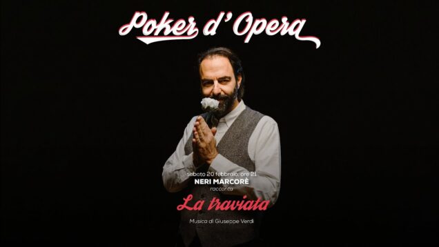 Neri Marcorè racconta La traviata – Poker d’Opera Livorno 2021