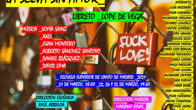 <span>FULL </span>La selva sin amor (Piccinini) Madrid 2021