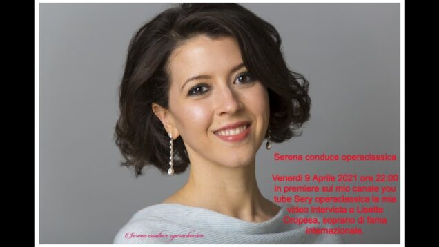 <span>FULL </span>Lisette Oropesa Online Interview Italy 2021 Serena Sery