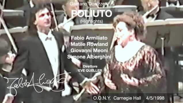 Poliuto New York 1998