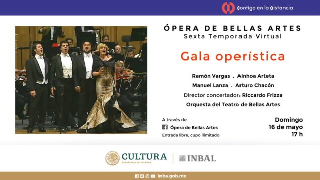 <span>FULL </span>Gala operística Ramón Vargas XXV aniversario Mexico City 2007 Arteta Lanza Chacón