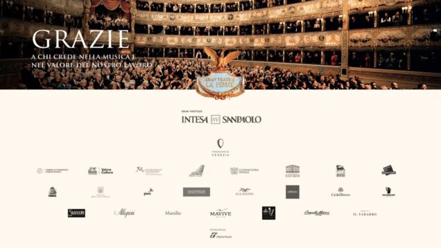 <span>FULL </span>Opera Concert from La Fenice Venice 2021 Calligari Pirozzi Pretti Luciano