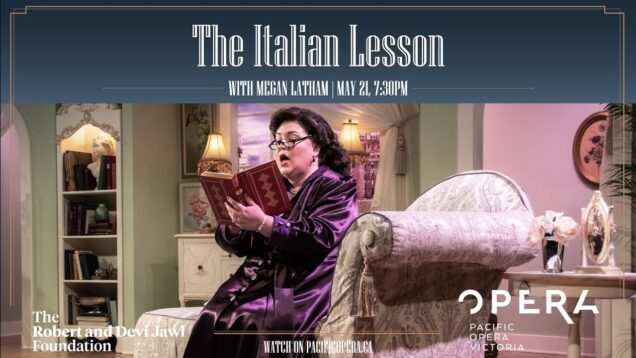 <span>FULL </span>The Italian Lesson (Hoiby) Victoria BC Megan Latham